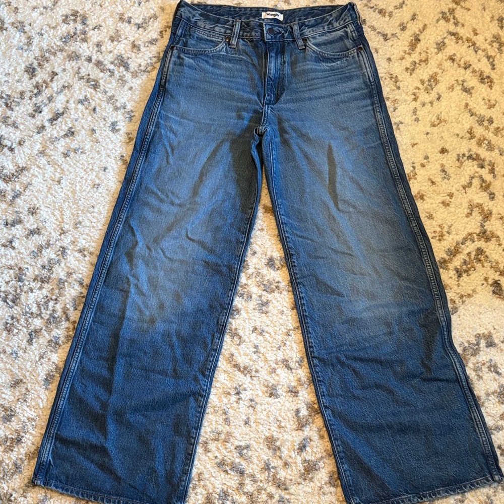 Wrangler Dark Blue Flare Jeans